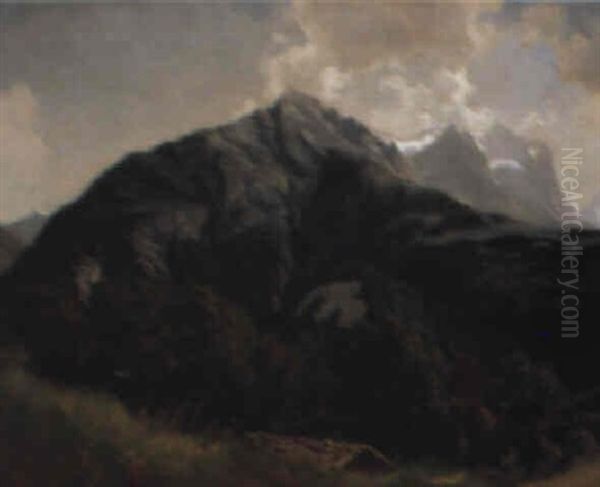 Im Berner Oberland Oil Painting by Johann Rudolf Koller