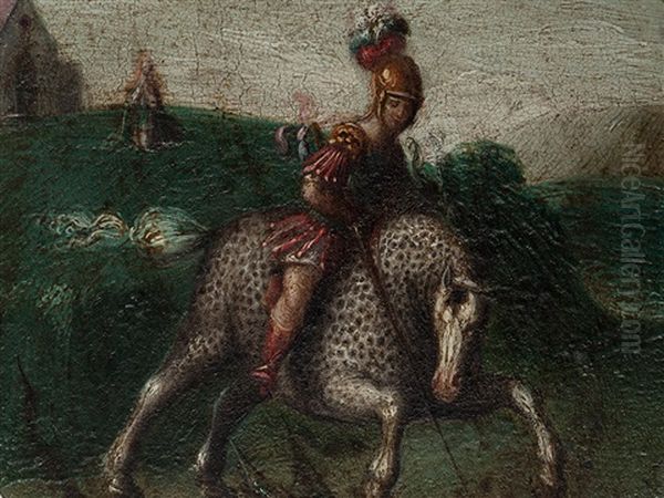 Saint George Oil Painting by Johann (Hans) Konig