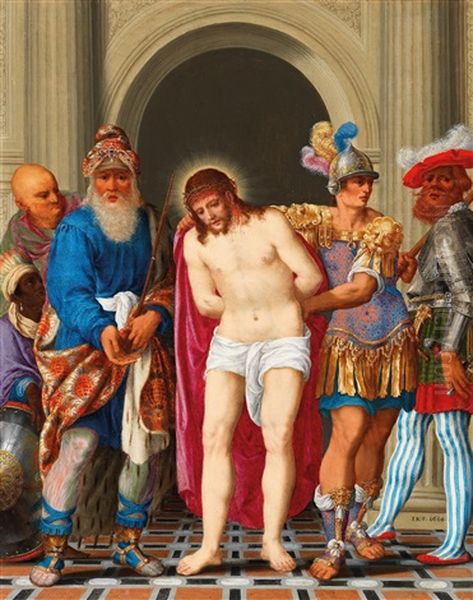 Ecce Homo, Oil Painting by Johann (Hans) Konig