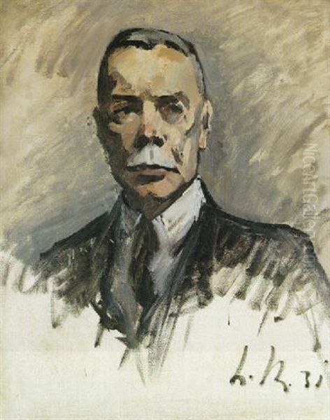 Portrait Generaloberst Hans Von Seeckt Oil Painting by Leo von Koenig