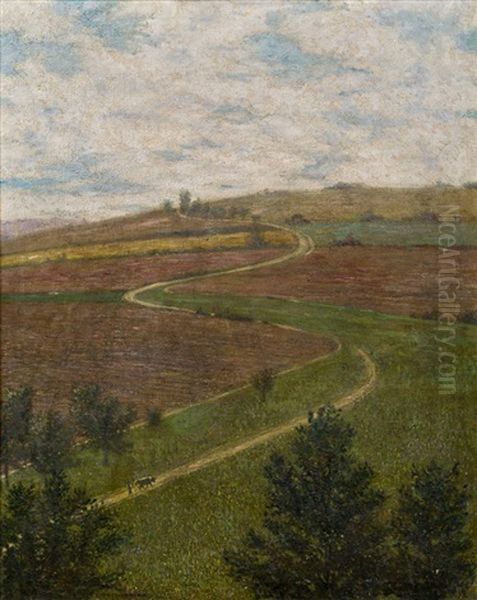 Landschaft Oil Painting by Friedrich Koenig