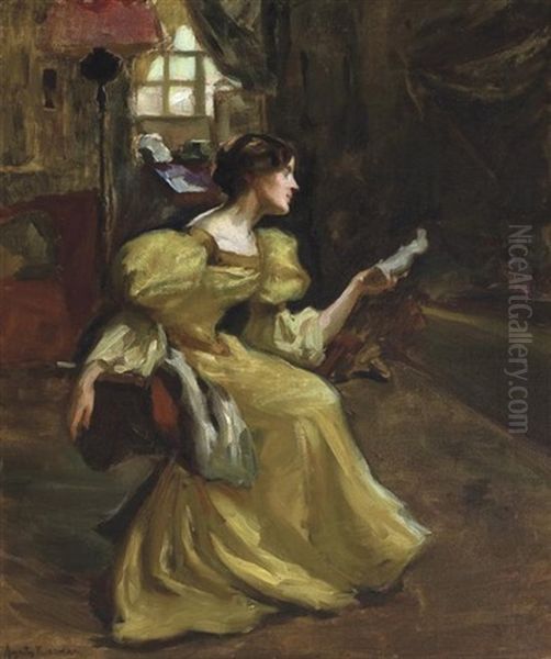 The Artist's Wife, Louise by Augustus Koopman