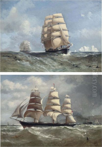 Rounding Cape Horn Oil Painting by Richard Beavis