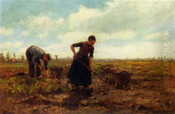 In The Field Oil Painting by Cornelis Koppenol