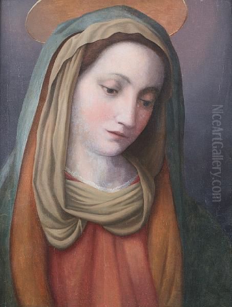 The Madonna Oil Painting by Domenico Beccafumi