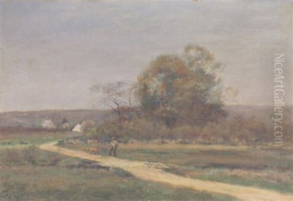 A Road To The Beach by Frederick William Kost