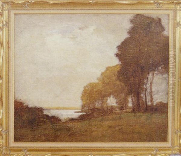 On The South Shore, Long Island Oil Painting by Frederick William Kost