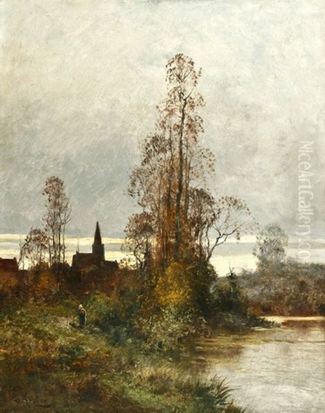 Romantische Seelandschaft Oil Painting by Everhardus Koster