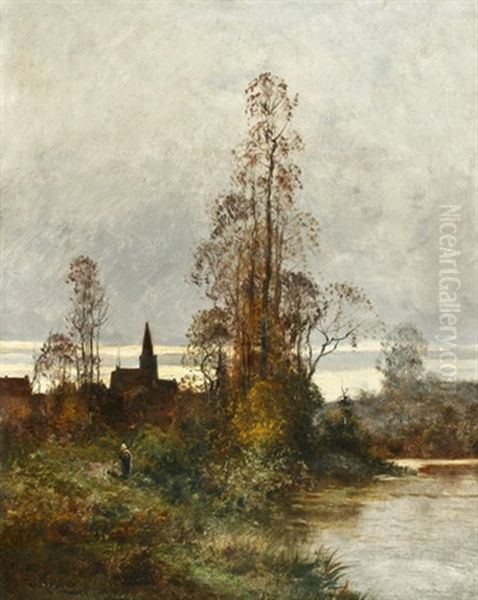 Romantische Seelandschaft Oil Painting by Everhardus Koster