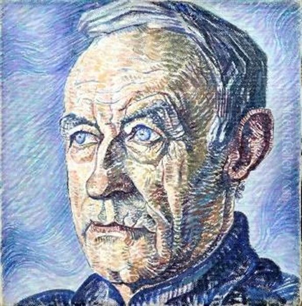 Portrait D'homme Oil Painting by Jo (van Hattem) Koster