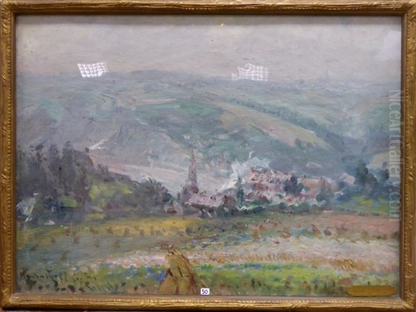 Paysage Vallonne Oil Painting by Constantin Kousnetsoff