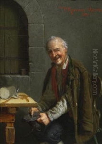 Kleines Malheur Oil Painting by Peter Kraemer the Younger