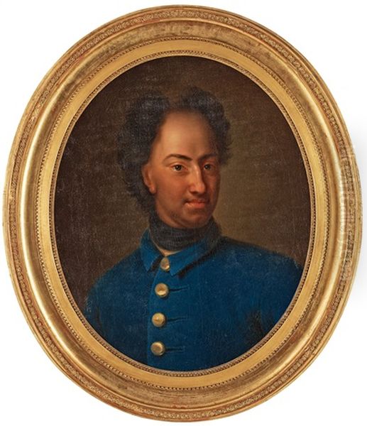 King Charles Xii (1682-1718) Oil Painting by David von Krafft