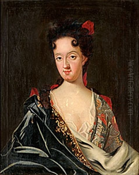 Prinsessan Hedvig Sofia Oil Painting by David von Krafft