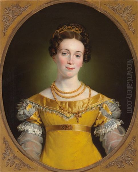 Portrait Der Anna Obermayer Oil Painting by Johann-Peter Krafft