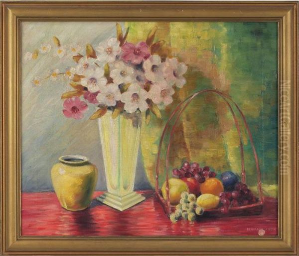 Still Life Oil Painting by Benjamin J. Beck