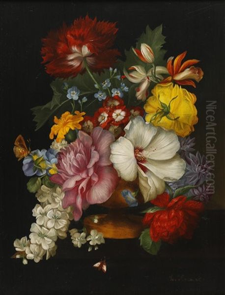 Blumenstraus In Vase by Lina Krause