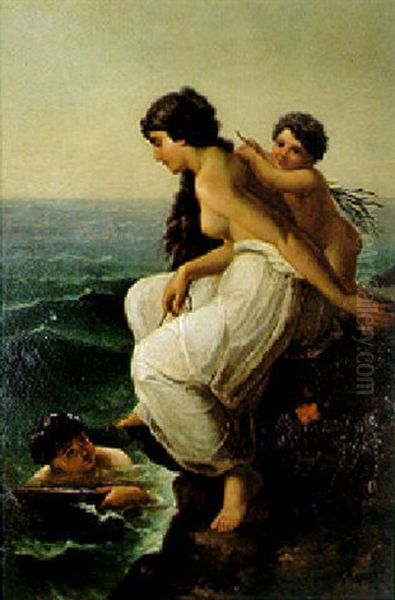 The Bathers Oil Painting by Wilhelm Kray