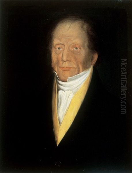 Portrait Of A Gentleman Oil Painting by Cornelius David Krieghoff