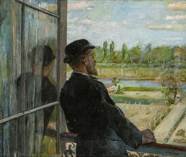 Spring, The Painter Karl Nordstrom by Christian Krohg