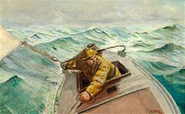 Hardt Le Oil Painting by Christian Krohg