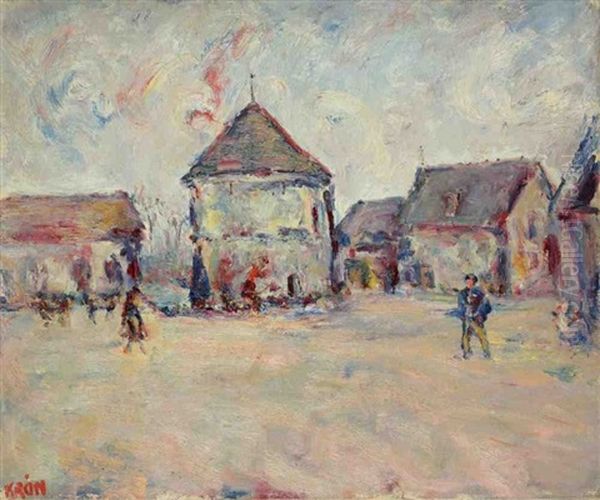 Le Pigeonnier Oil Painting by Paul Kron