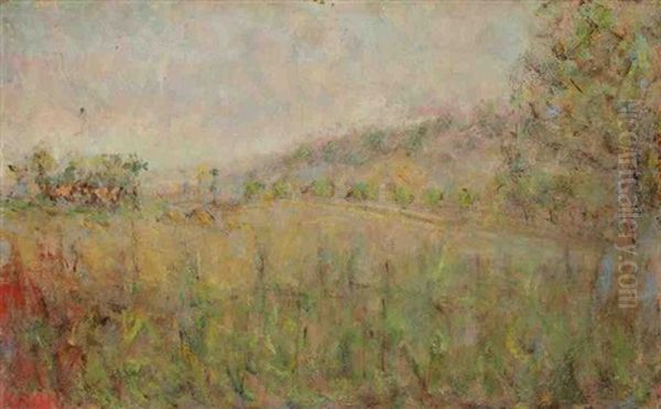 Paysage De Campagne Oil Painting by Paul Kron