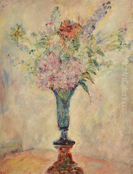 Bouquet Champetre Oil Painting by Paul Kron