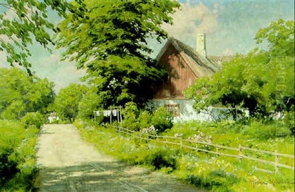 Sommar Vid Garden by Johan Fredrik Krouthen