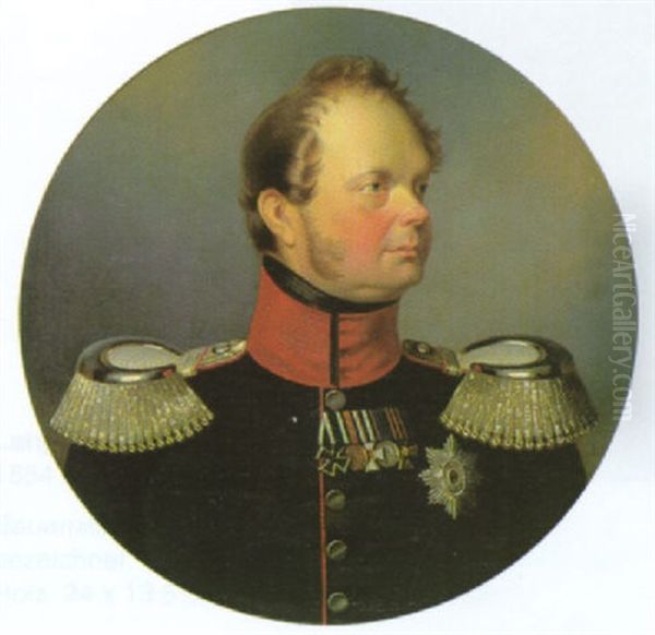 Konig Friedrich Wilhelm Iv. Von Preusen by Franz Krueger