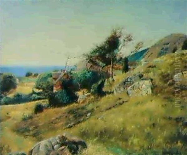 Vid Kullen Oil Painting by Olof Krumlinde