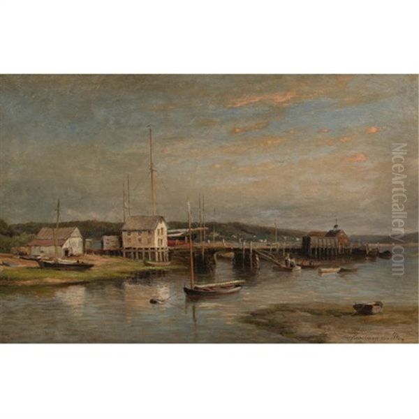 Evening, Cold Spring Harbor by Hendrik Dirk Kruseman van Elten