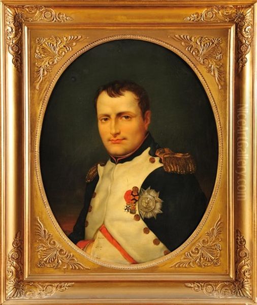 Portrait De Napoleon 1er En Uniforme De Colonel Des Grenadiers De La Garde Oil Painting by A. Kuebler