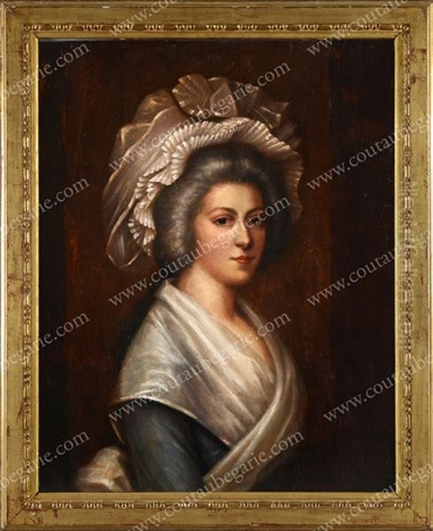 Portrait De Madame Elisabeth (1764-1794) Au Temple Oil Painting by Alexander Kucharski