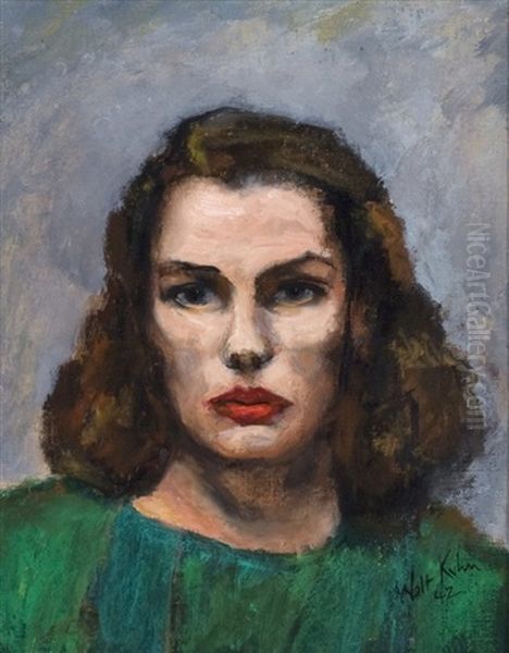 Lily Cushing Oil Painting by Walt Kuhn