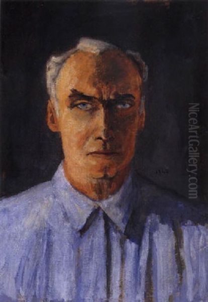 Self Portrait Oil Painting by Walt Kuhn