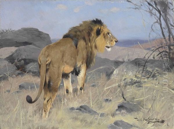 The Lion by Wilhelm Friedrich Kuhnert