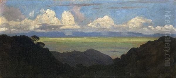 Landschaft In Ostafrika by Wilhelm Friedrich Kuhnert