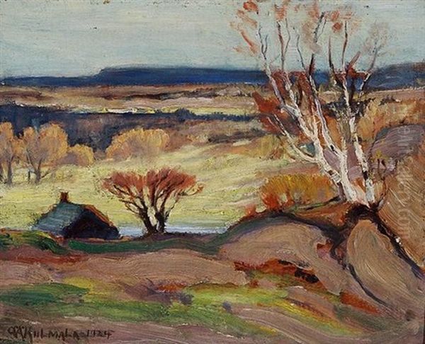 Lambton Heights Oil Painting by George Arthur Kulmala