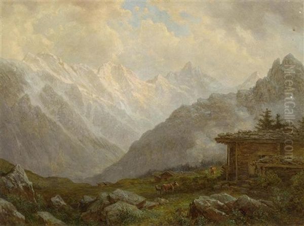 Wengenalp by Carl Robert Kummer