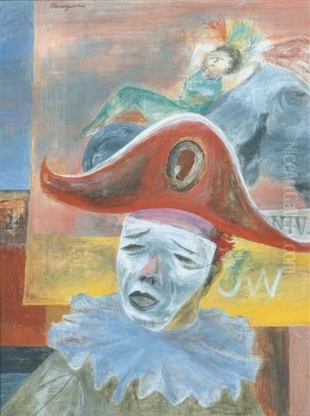 The Clown by Yasuo Kuniyoshi