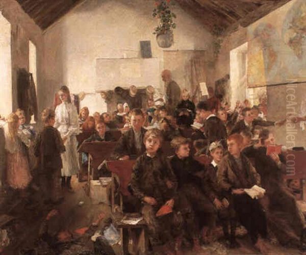 The School Room by August Kurtz-Gallenstein