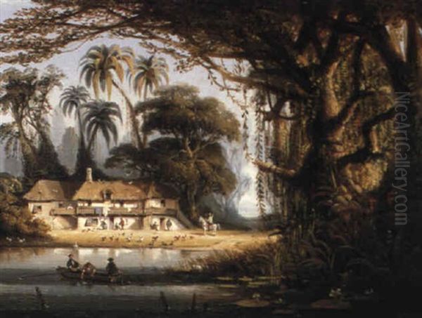 In The East Indies by Charles Euphrasie Kuwasseg