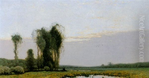 In The Fields Oil Painting by Cornelis Kuypers