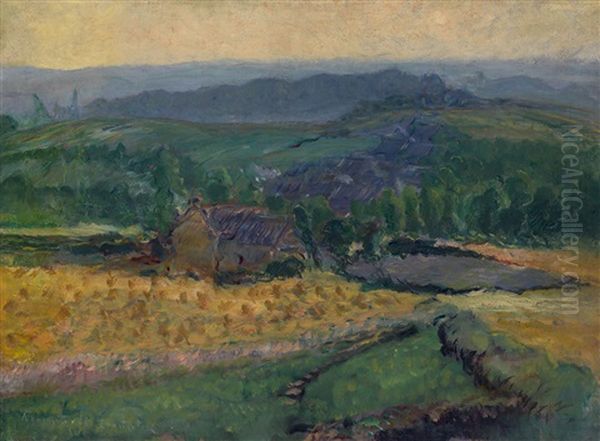 Brittany Landscape Oil Painting by Konstantin Kuznetsov