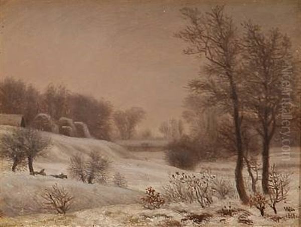 Winter Landscape by Vilhelm Peter Karl Kyhn