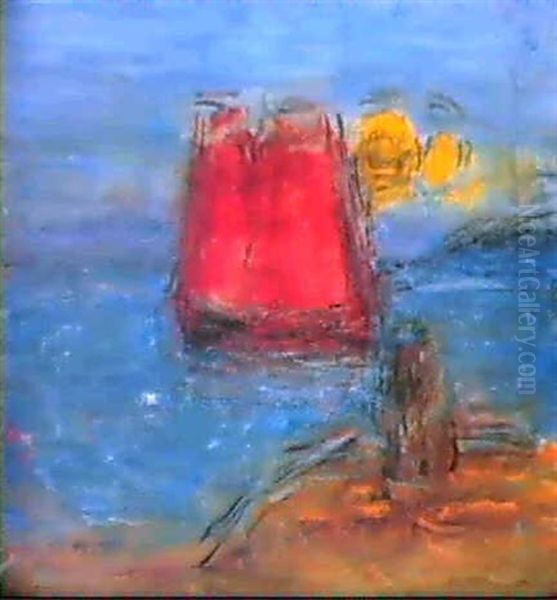 Roda Segel Oil Painting by Carl Kylberg