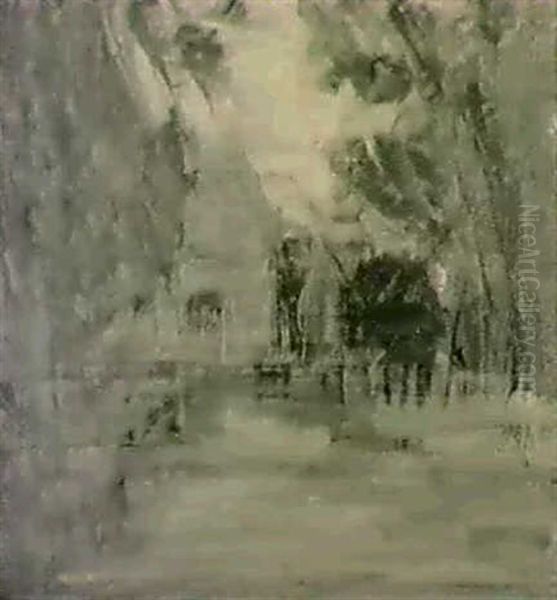 Min Atelje Oil Painting by Carl Kylberg