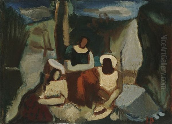 Le Repos by Amedee Marie Dominique Dubois de La Patelliere