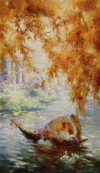 Le Temple D'amour Oil Painting by Gaston La Touche